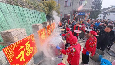 破五迎福品五福饺子 怀柔雁栖镇举办燕城五福饺